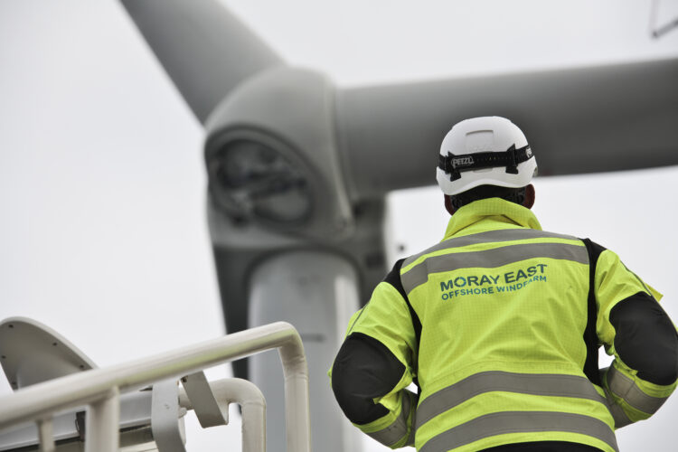 Moray East Offshore WindFarm August 2021