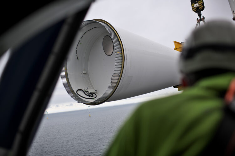 Moray East Offshore WindFarm August 2021